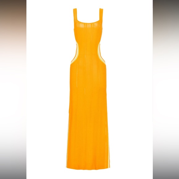 Solid & Striped The Lola Maxi Dress in Butterscotch - Yellow - Picture 6 of 13